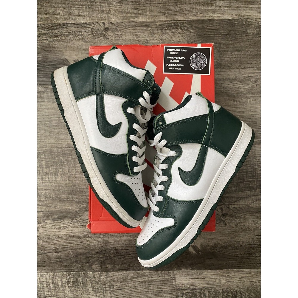 Size‎ 9.5 - Nike Dunk SP High Spartan Green